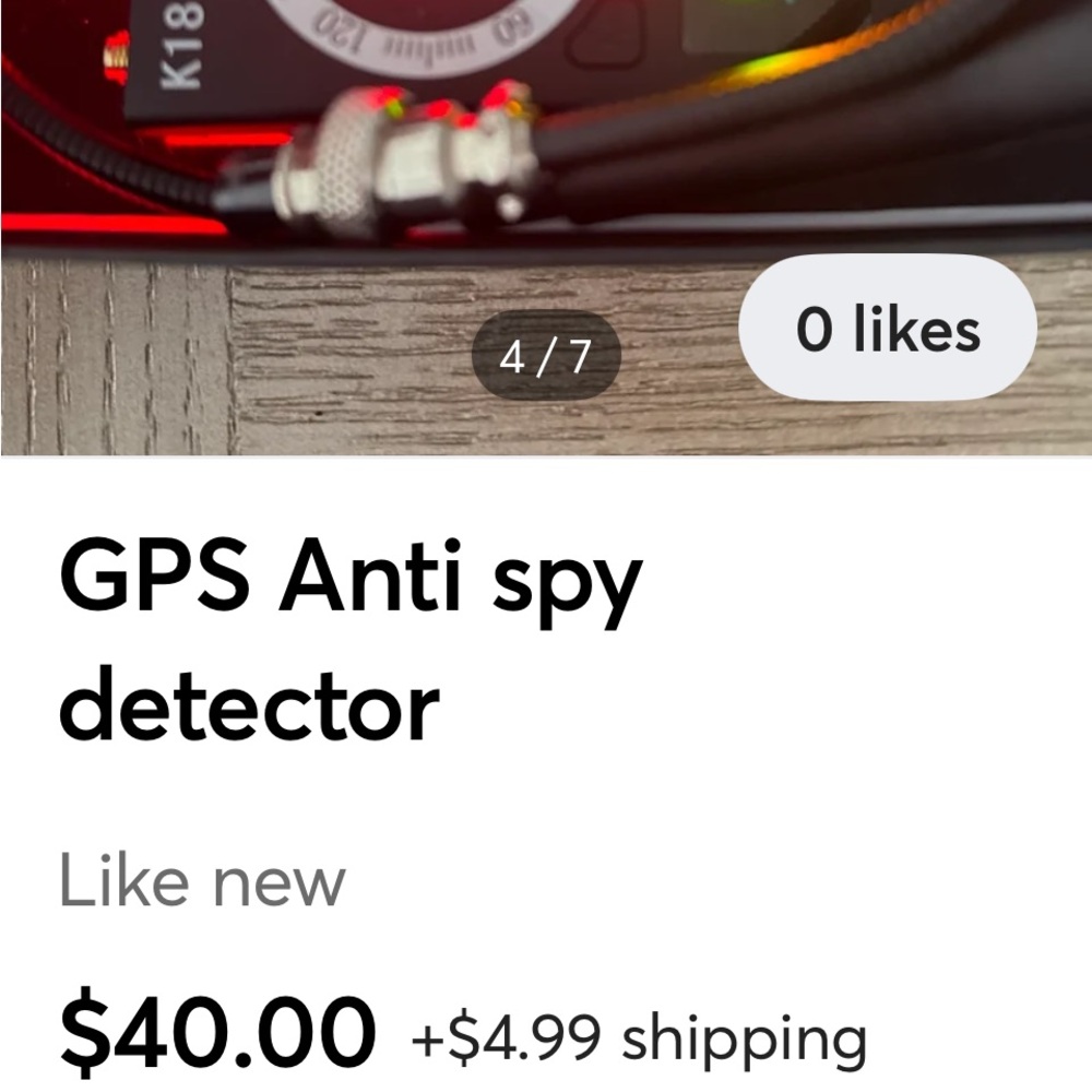 Nib GPS camera detector,tracking device - Picture 3 of 4